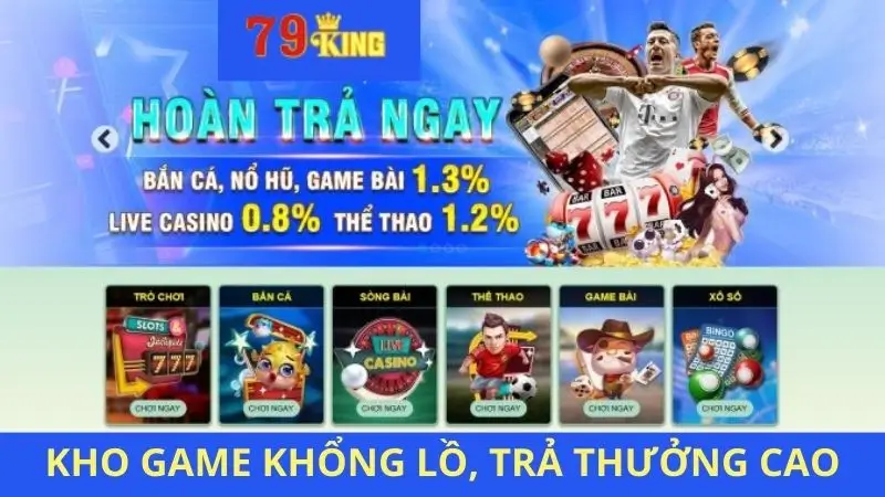 Chơi cá cược tại 79king người chơi sẽ nhận được nhiều ưu đãi hấp dẫn